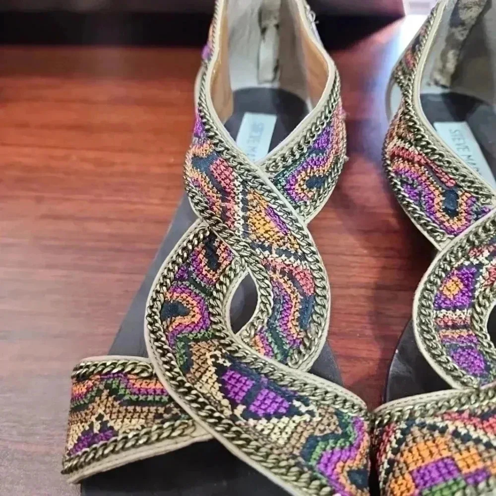 Steve Madden Kaboo Sandals Size 9 - Picture 11 of 11